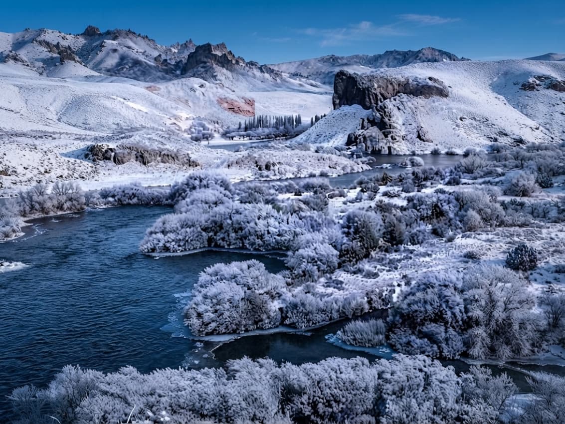 Rafting Limay por la estepa patagónica