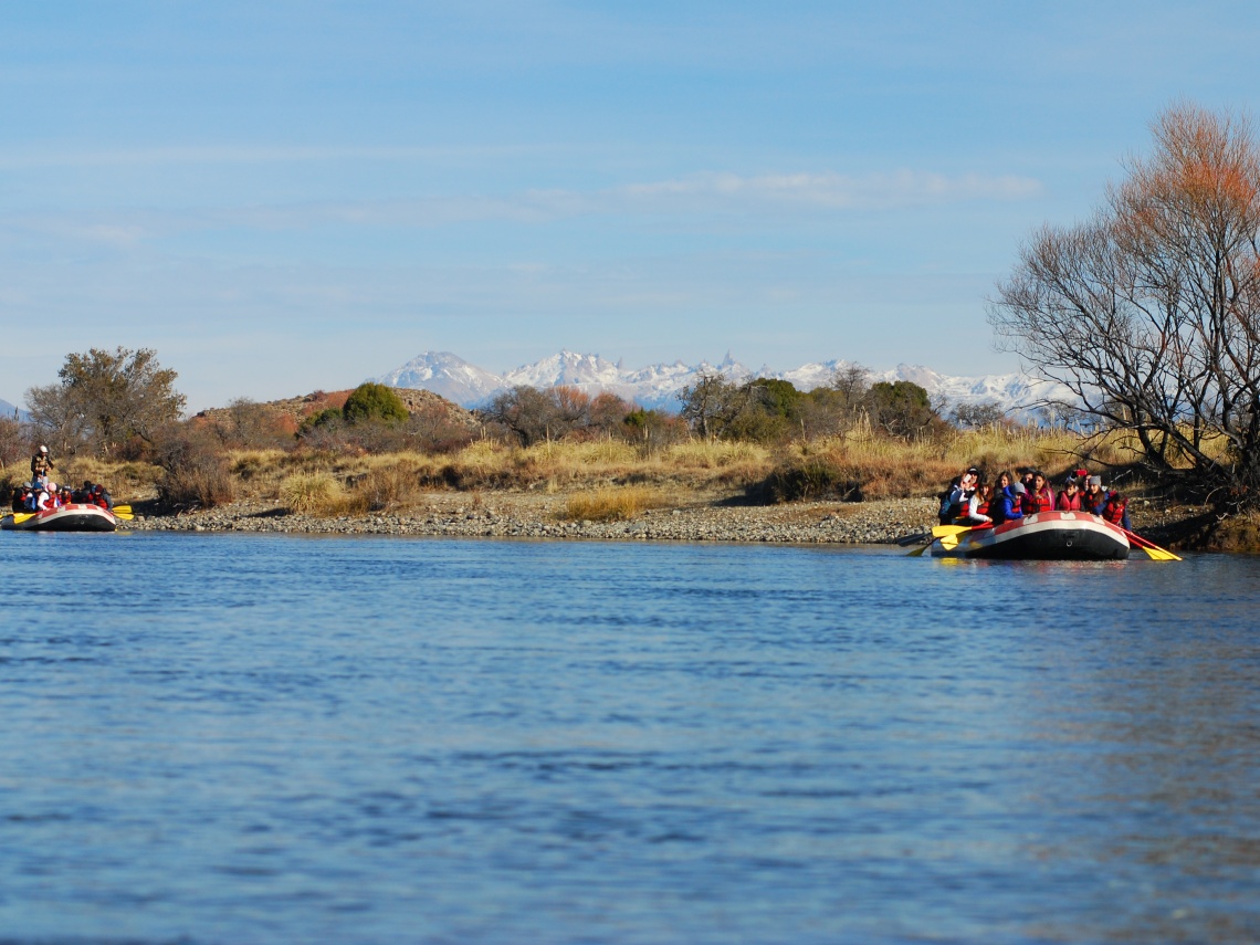 Rafting rio Limay 5